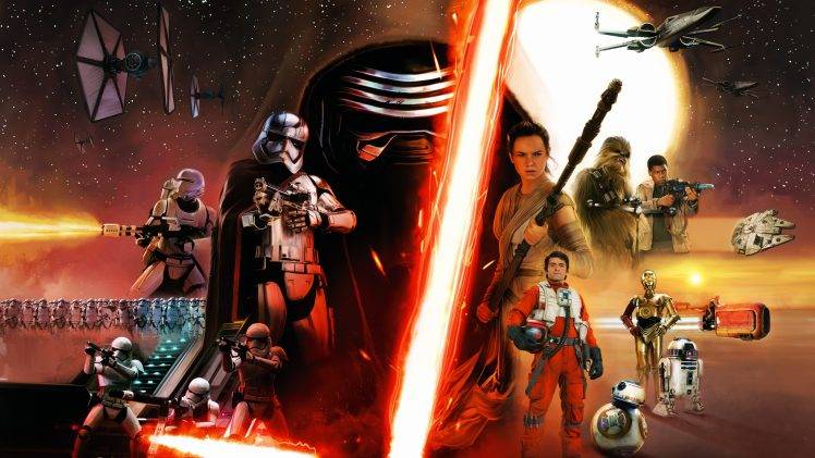 Star Wars: Episode VII   The Force Awakens HD Wallpaper Desktop Background