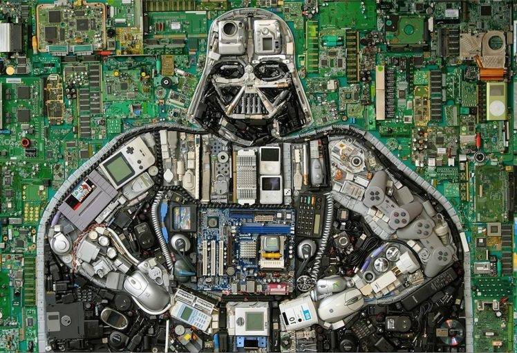 Star Wars, Motherboards, Darth Vader, Circuit Boards, Hardware, Nintendo, Controllers, Ipod, Computer Mice, Floppy Disk HD Wallpaper Desktop Background