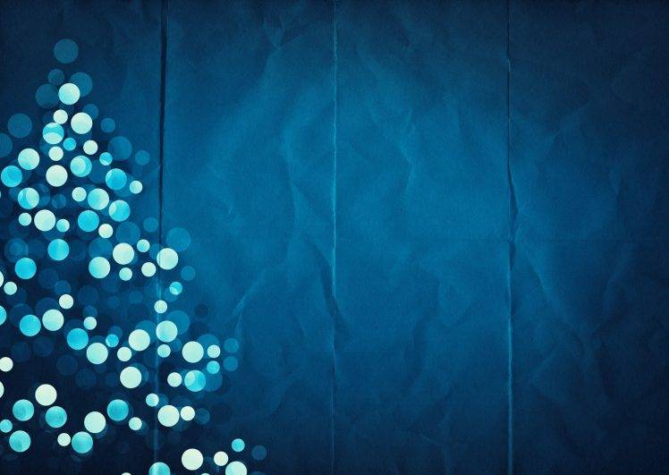 minimalism, Texture, Christmas Tree, Bokeh, Christmas HD Wallpaper Desktop Background