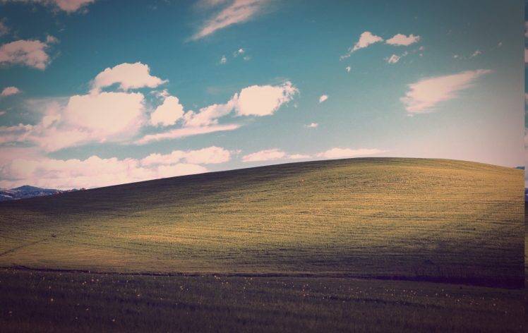 landscape, Windows XP, Bliss HD Wallpaper Desktop Background