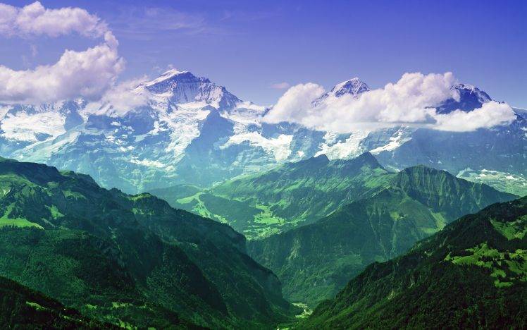 mountain, Landscape, Clouds HD Wallpaper Desktop Background