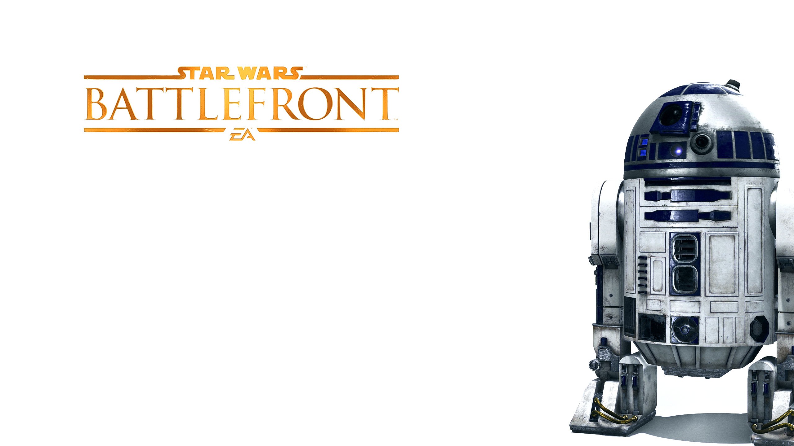 Star Wars: Battlefront, R2 D2, Video Games, Simple Background Wallpaper
