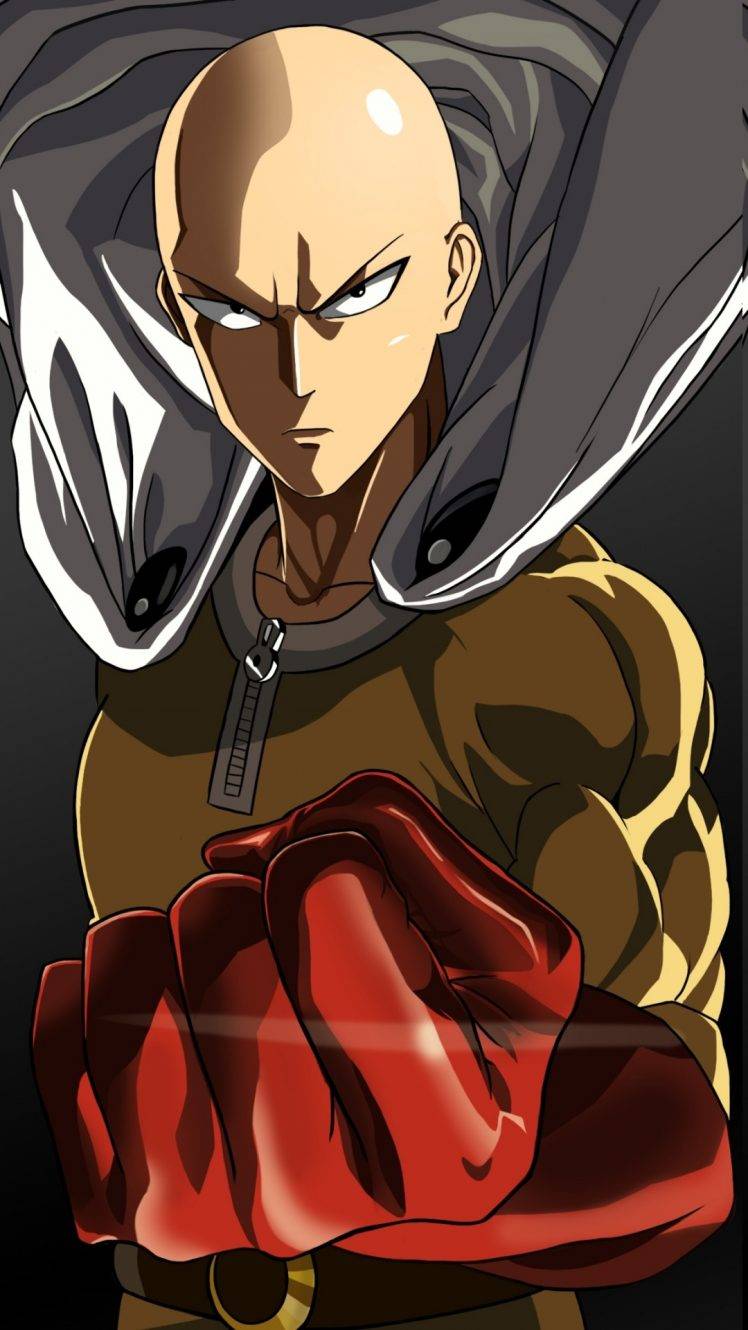 Saitama, One Punch Man, Anime, Gloves HD Wallpaper Desktop Background