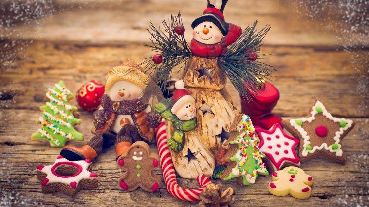 Christmas, Christmas Ornaments, Treats HD Wallpaper Desktop Background