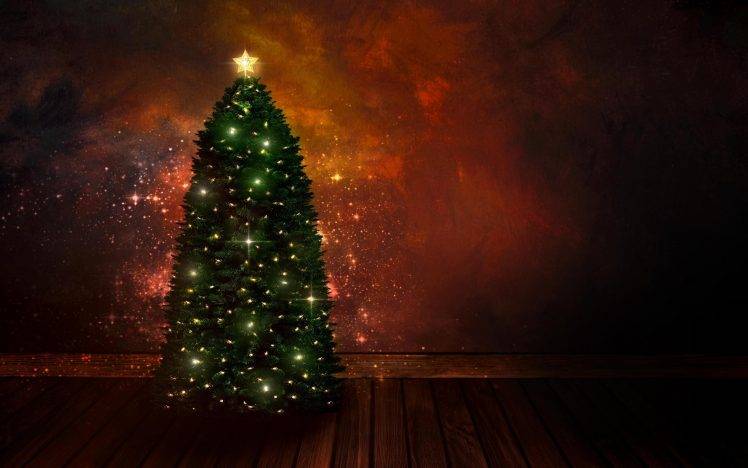 Christmas, Christmas Tree HD Wallpaper Desktop Background