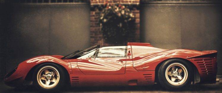 Ferrari, Vintage Car HD Wallpaper Desktop Background