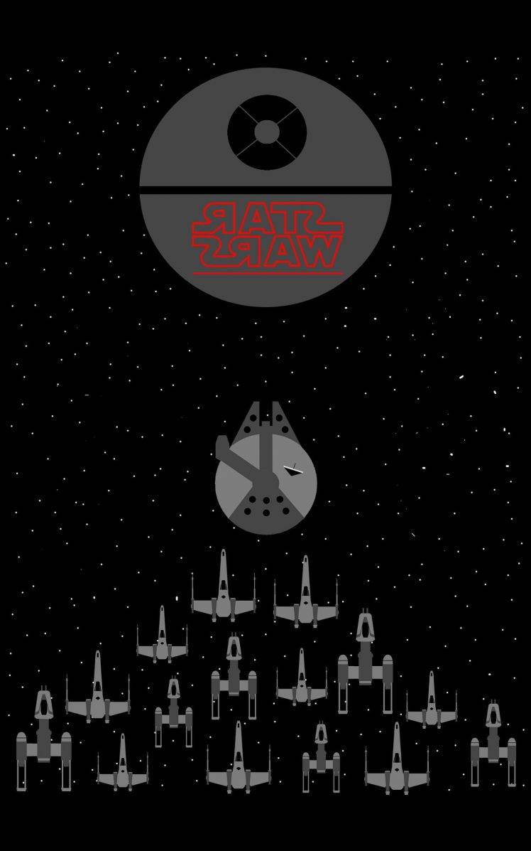 Star Wars Millennium Falcon X Wing Y Wing Death Star Space