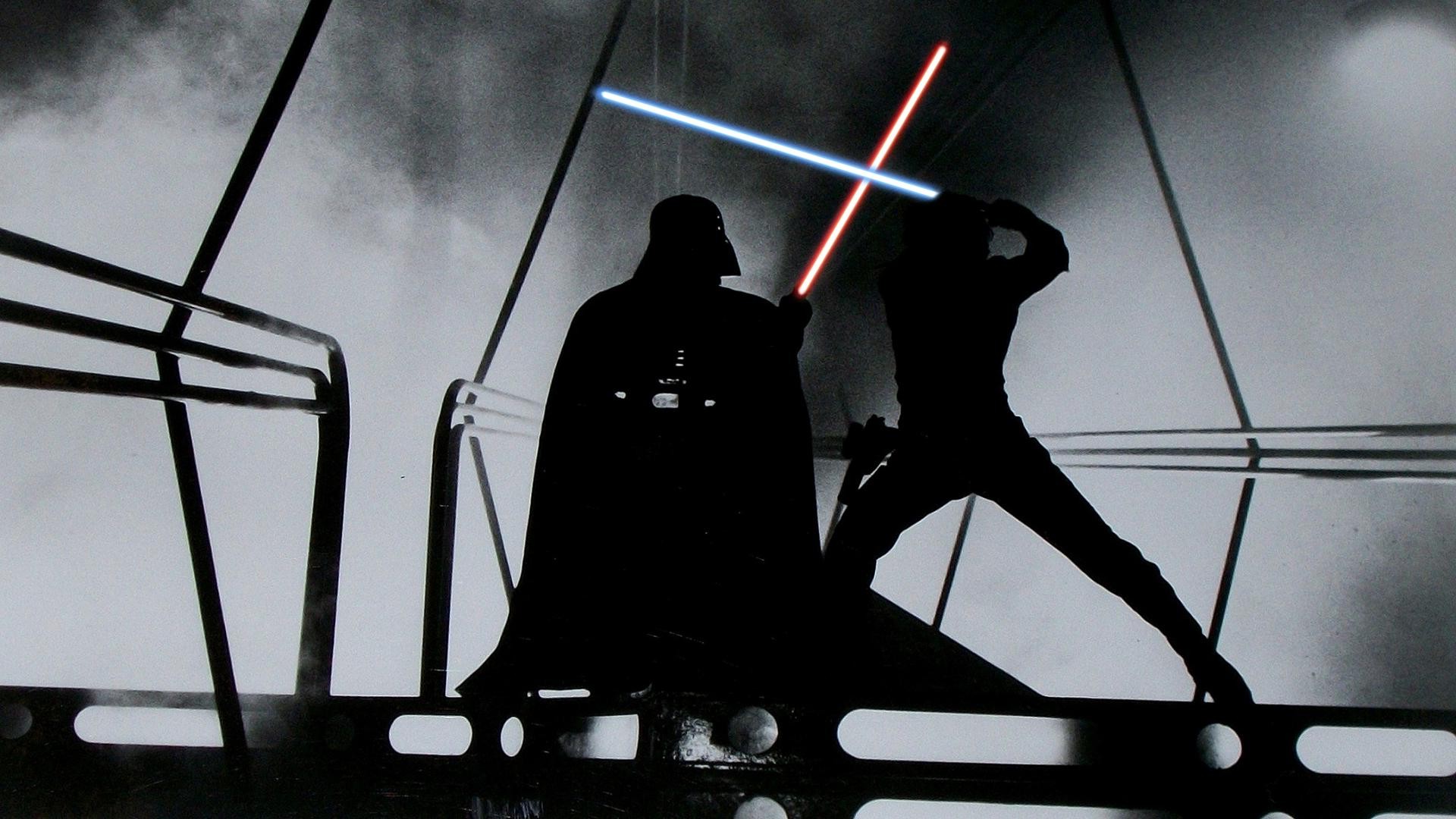 Star Wars, Lightsaber, Darth Vader, Luke Skywalker Wallpaper
