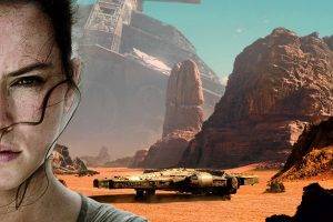 Star Wars: Episode VII   The Force Awakens, Daisy Ridley, Millennium Falcon