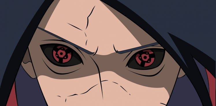 anime, Eternal Mangekyou Sharingan, Naruto Shippuuden HD Wallpaper Desktop Background