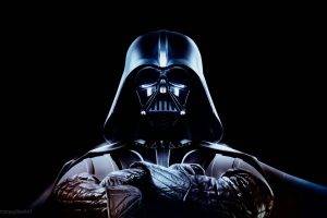 Star Wars, Darth Vader, Black Background