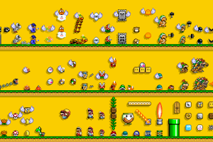 Mario Bros., Video Games, 8 bit, Simple Background, Retro Games, Nintendo Entertainment System, Super Mario Bros.