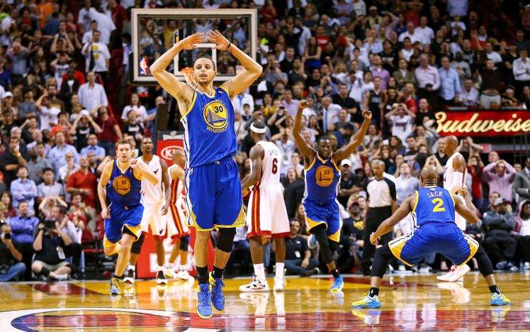 Stephen Curry, NBA, Basketball, Warrior, Golden State Warriors, Miami Heat HD Wallpaper Desktop Background