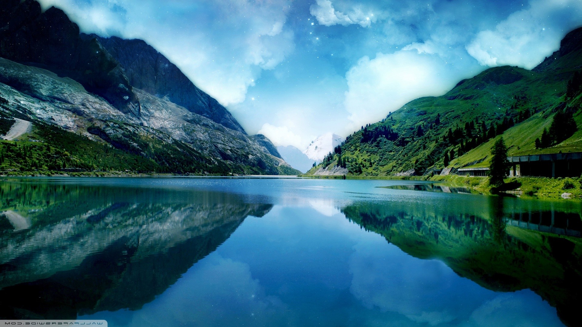 nature, Lake, Landscape, Natural Lighting Wallpapers HD / Desktop and