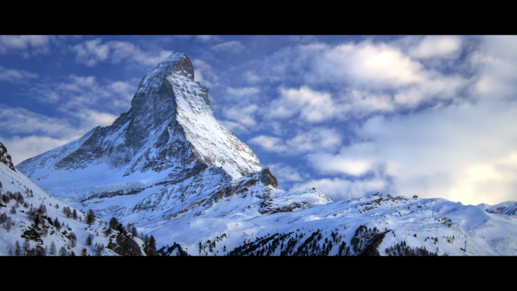 landscape, Matterhorn, Mountain HD Wallpaper Desktop Background