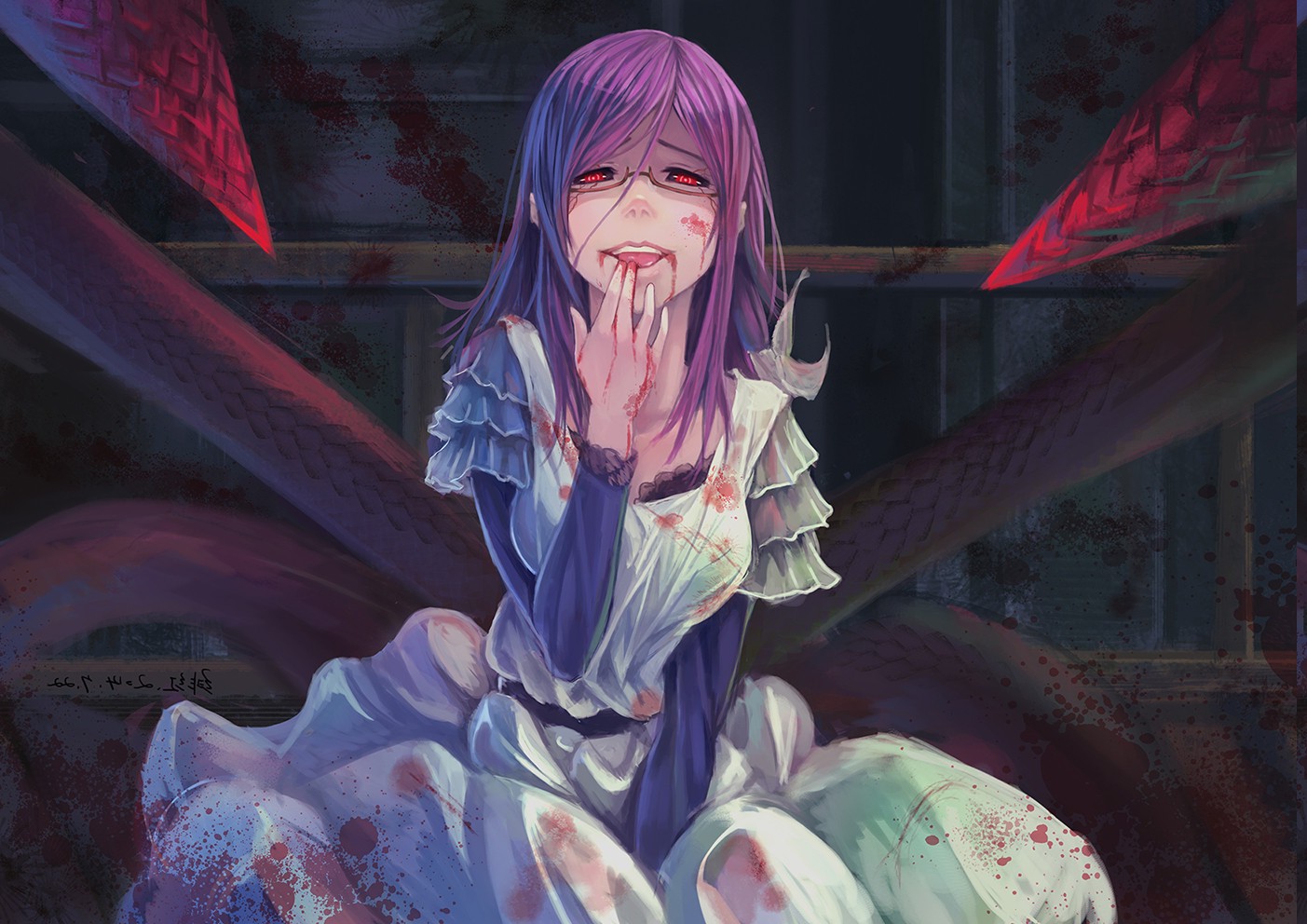 anime, Anime Girls, Kamishiro Rize, Tokyo Ghoul Wallpapers HD / Desktop and Mobile Backgrounds