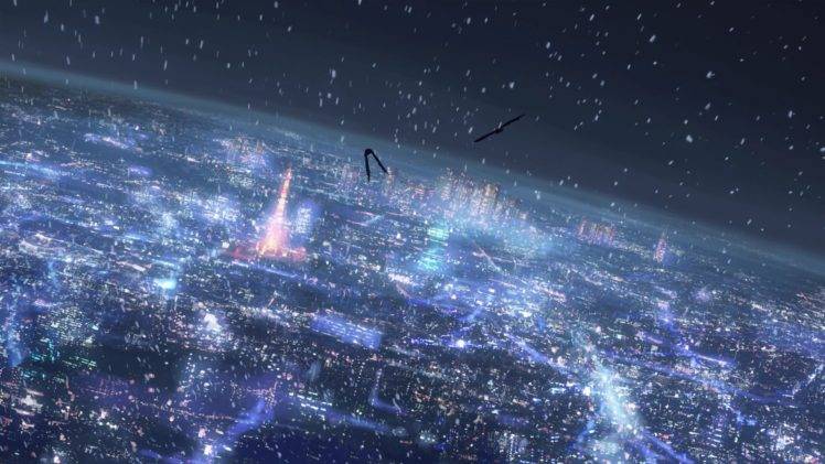 anime, 5 Centimeters Per Second, Cityscape HD Wallpaper Desktop Background