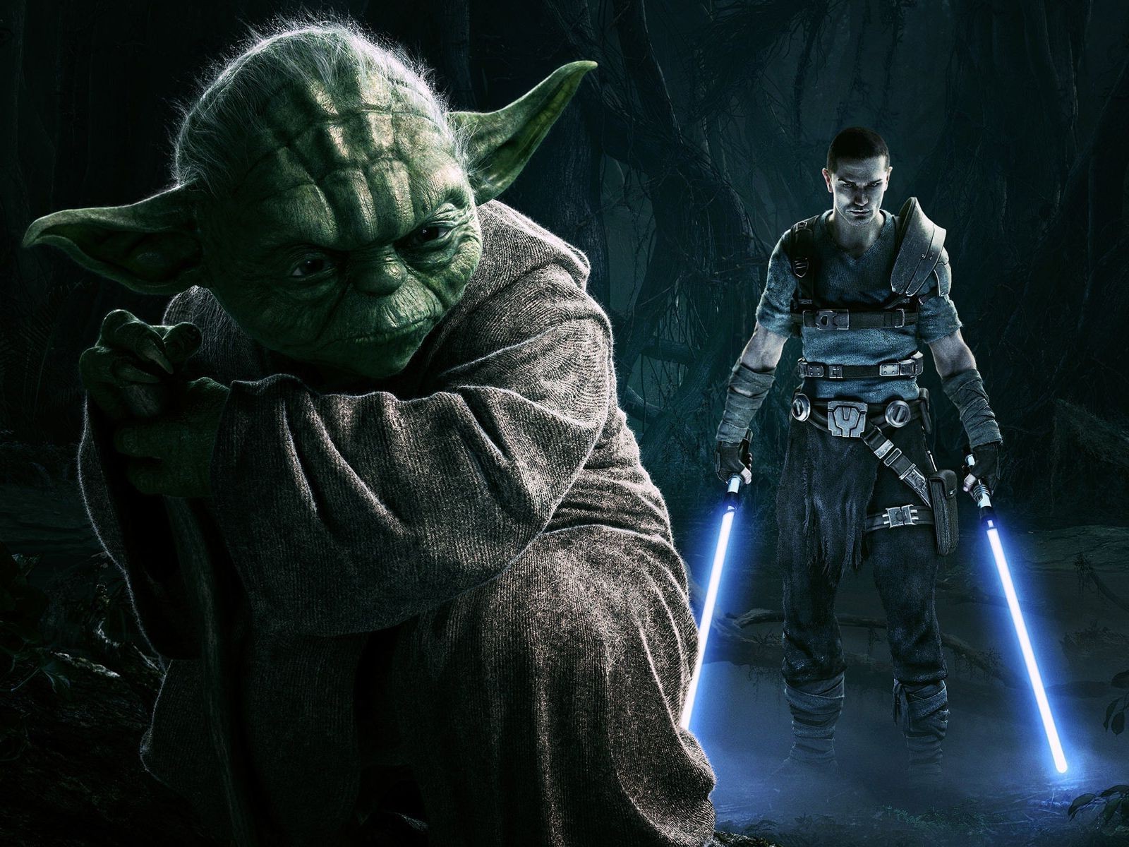 Star Wars, Star Wars: The Force Unleashed, Yoda Wallpaper