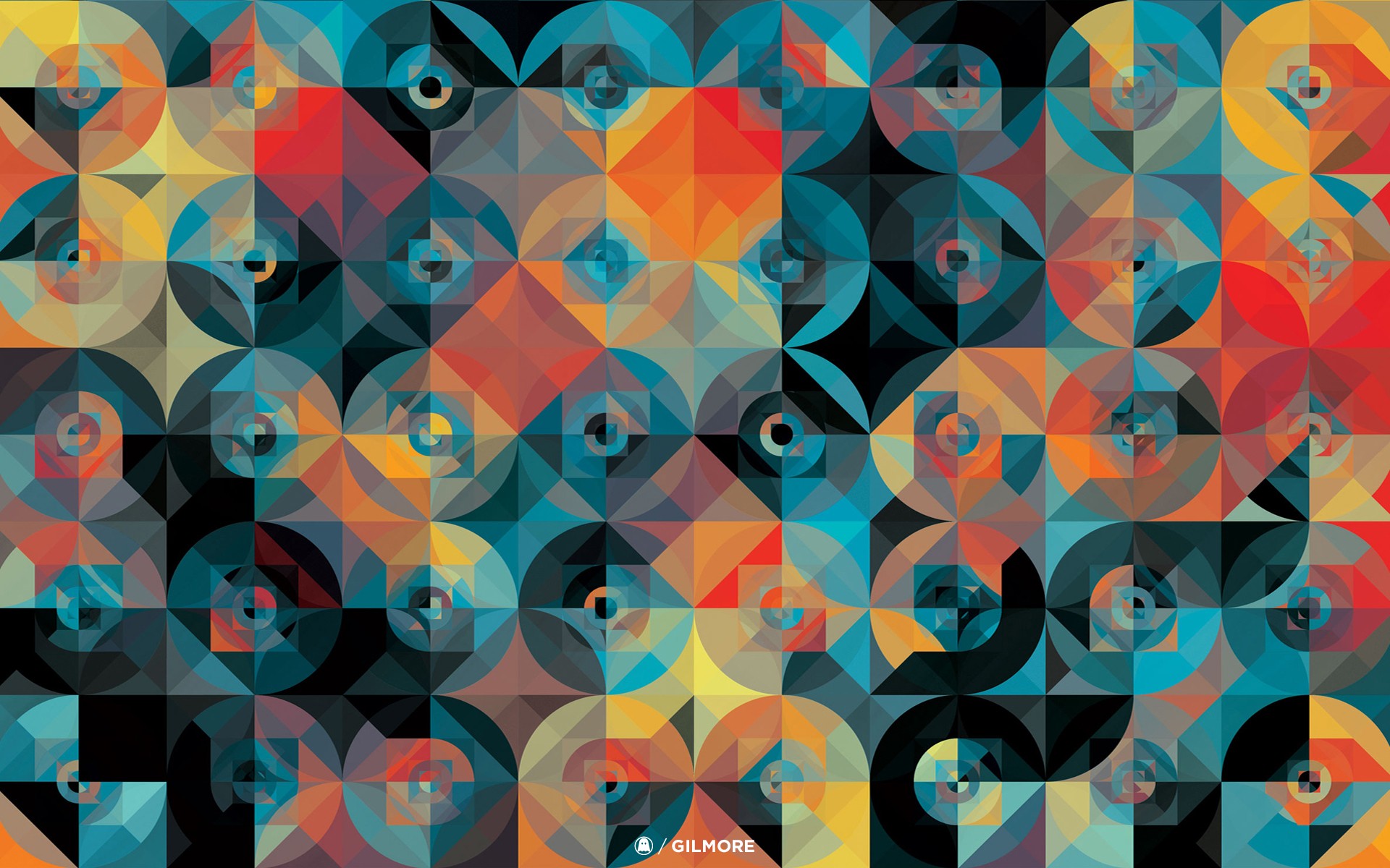 Andy Gilmore, Pattern, Abstract, Colorful Wallpaper