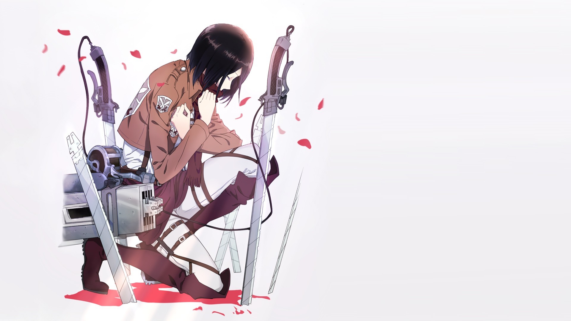 anime, Shingeki No Kyojin, Mikasa Ackerman Wallpaper