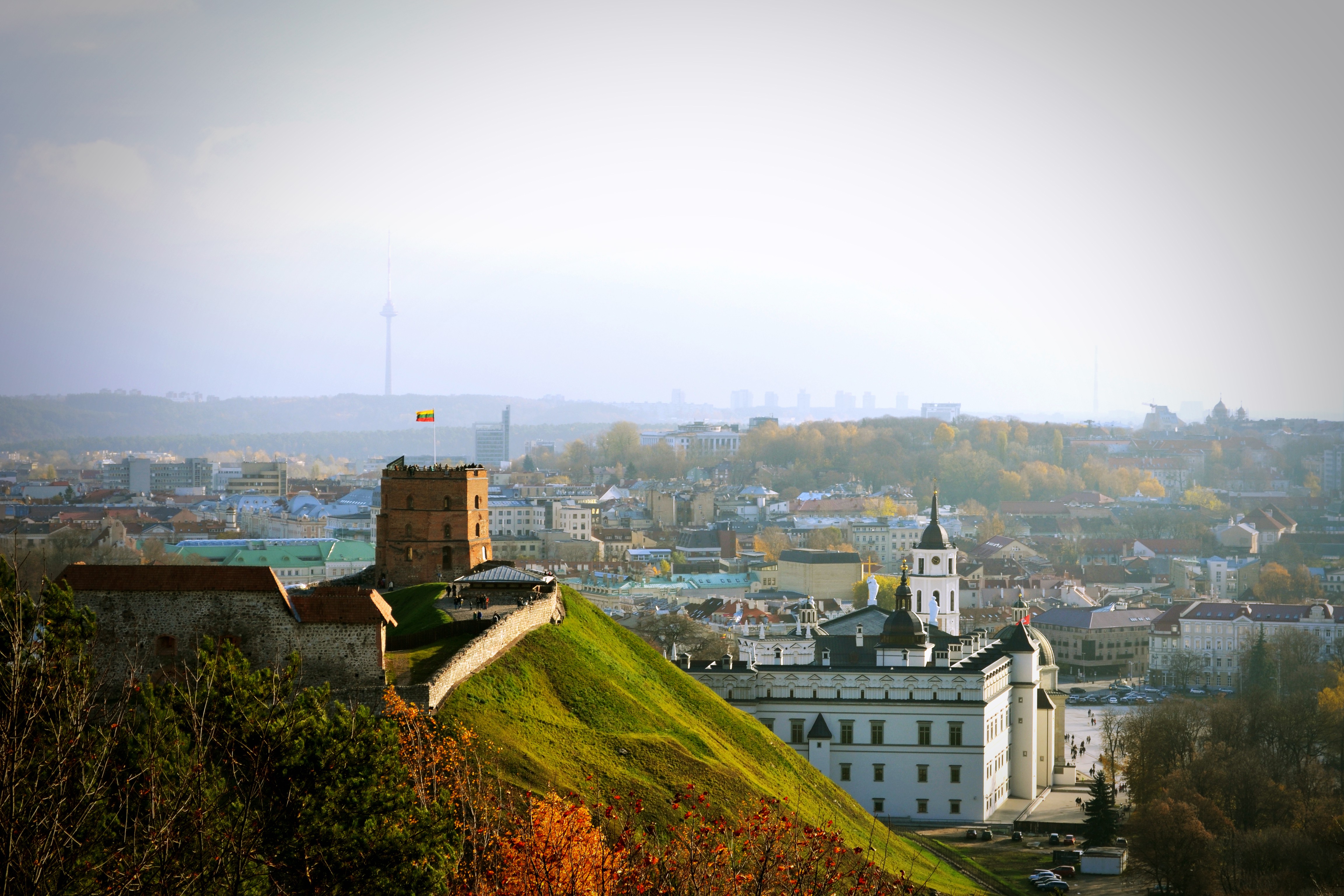 Lithuania, Vilnius, City, Cityscape, Morning, Point Of View, Landscape, Earth Wallpaper