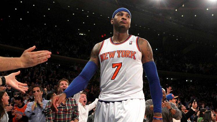 NBA, Basketball, New York City, New York Knicks, Carmelo Anthony HD Wallpaper Desktop Background