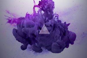 ink, Smoke, Abstract, Digital Art, Purple, Alberto Seveso, Paint In Water