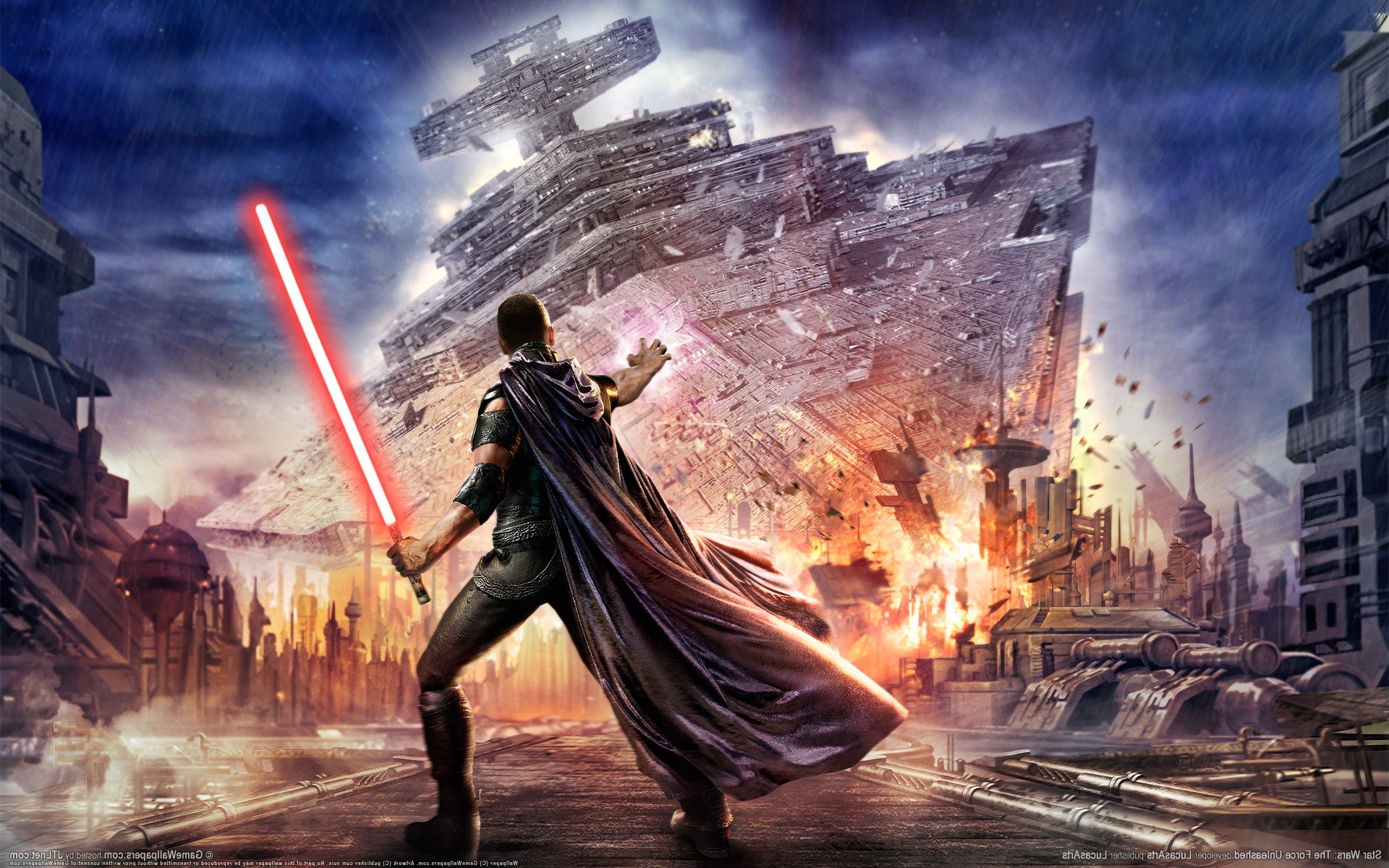 Star Wars, Lightsaber, Star Wars: The Force Unleashed Wallpaper