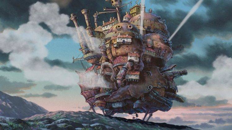 Studio Ghibli, Howl’s Moving Castle, Anime HD Wallpaper Desktop Background