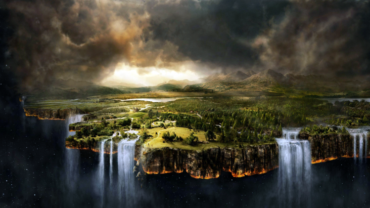 fantasy Art, Landscape HD Wallpaper Desktop Background