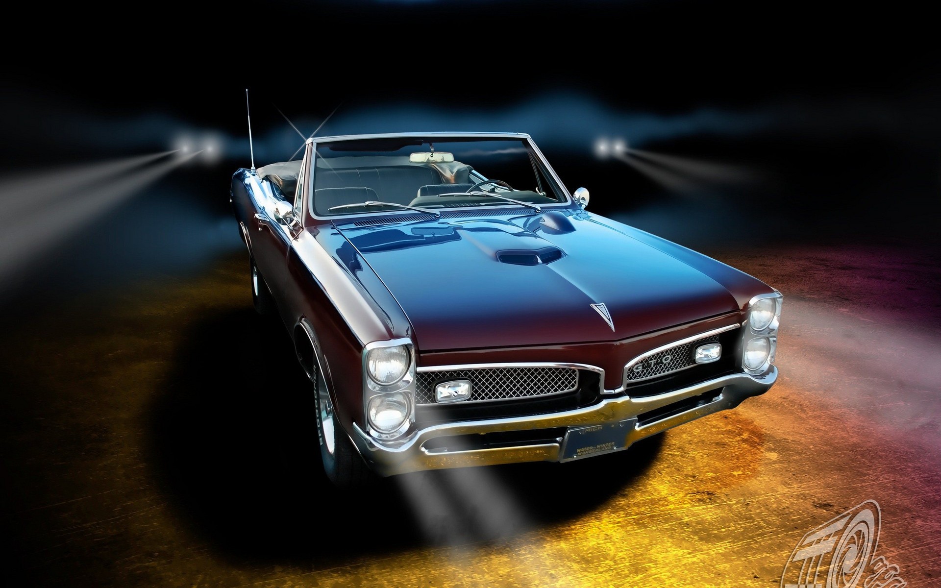 Pontiac GTO, Car, Vintage Wallpaper