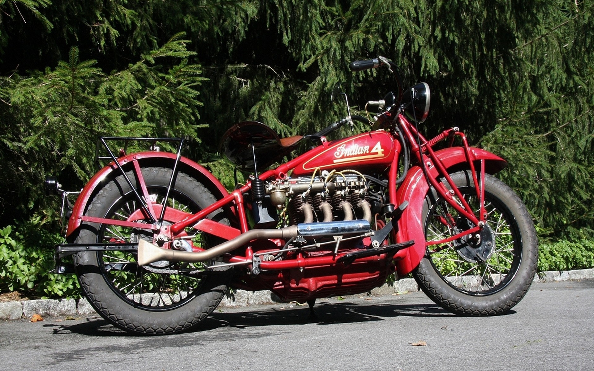 Indian 4, Vintage Wallpaper