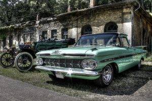 Chevrolet, Oldtimer, Car, Vintage, HDR