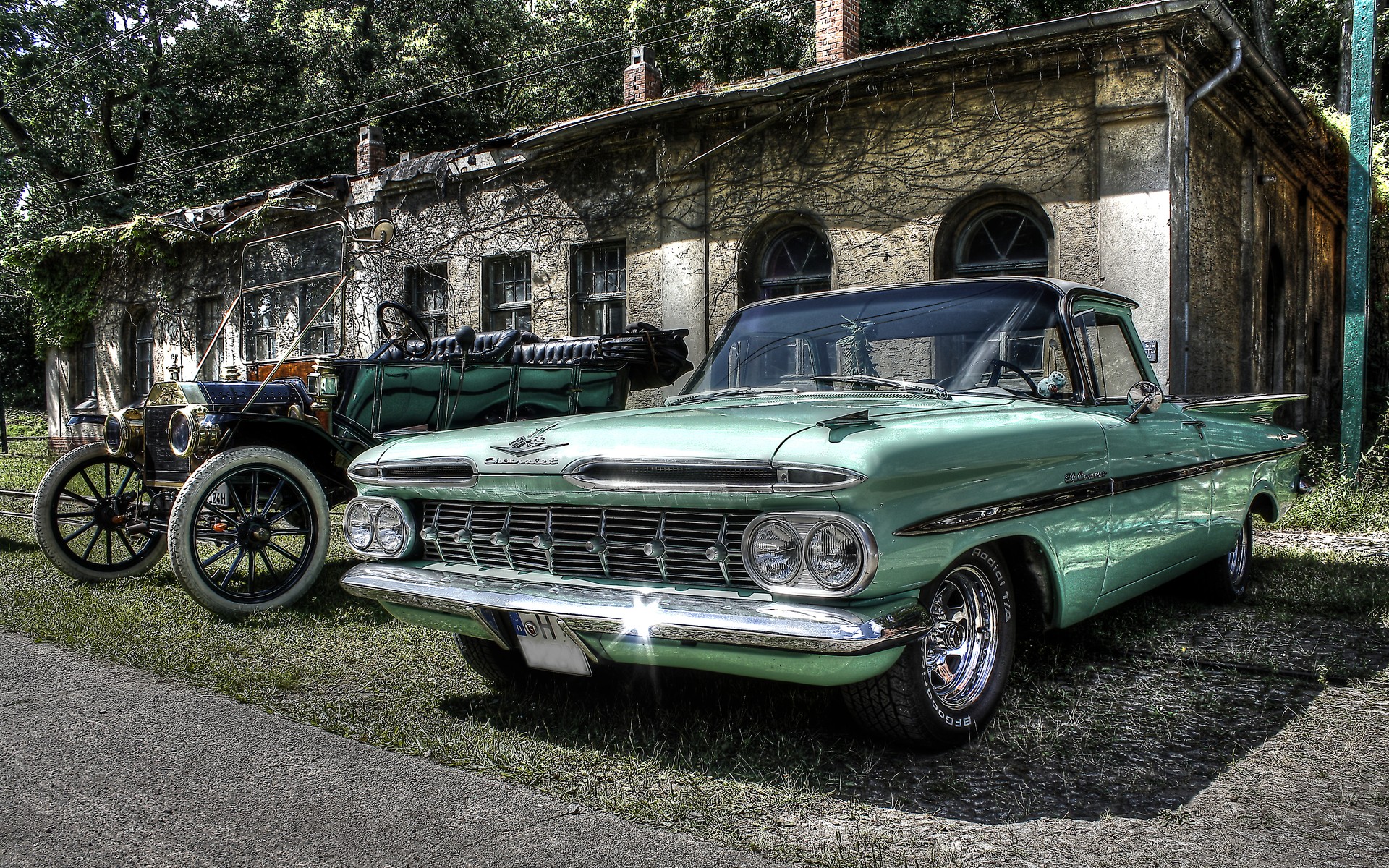 Chevrolet, Oldtimer, Car, Vintage, HDR Wallpaper