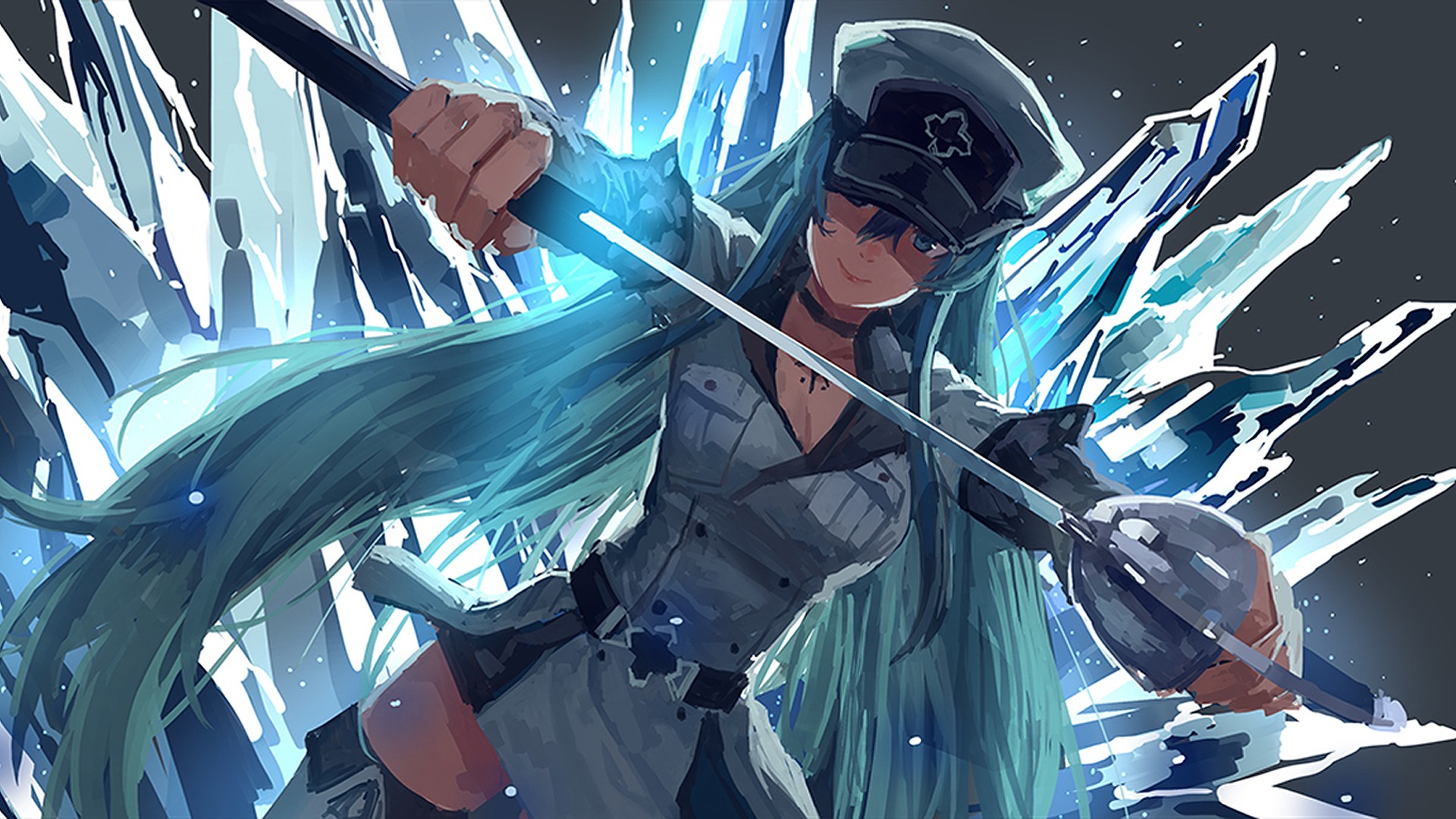 Esdeath Akame Ga Kill Anime Anime Girls Ice Wallpapers Hd Desktop And Mobile Backgrounds 8707