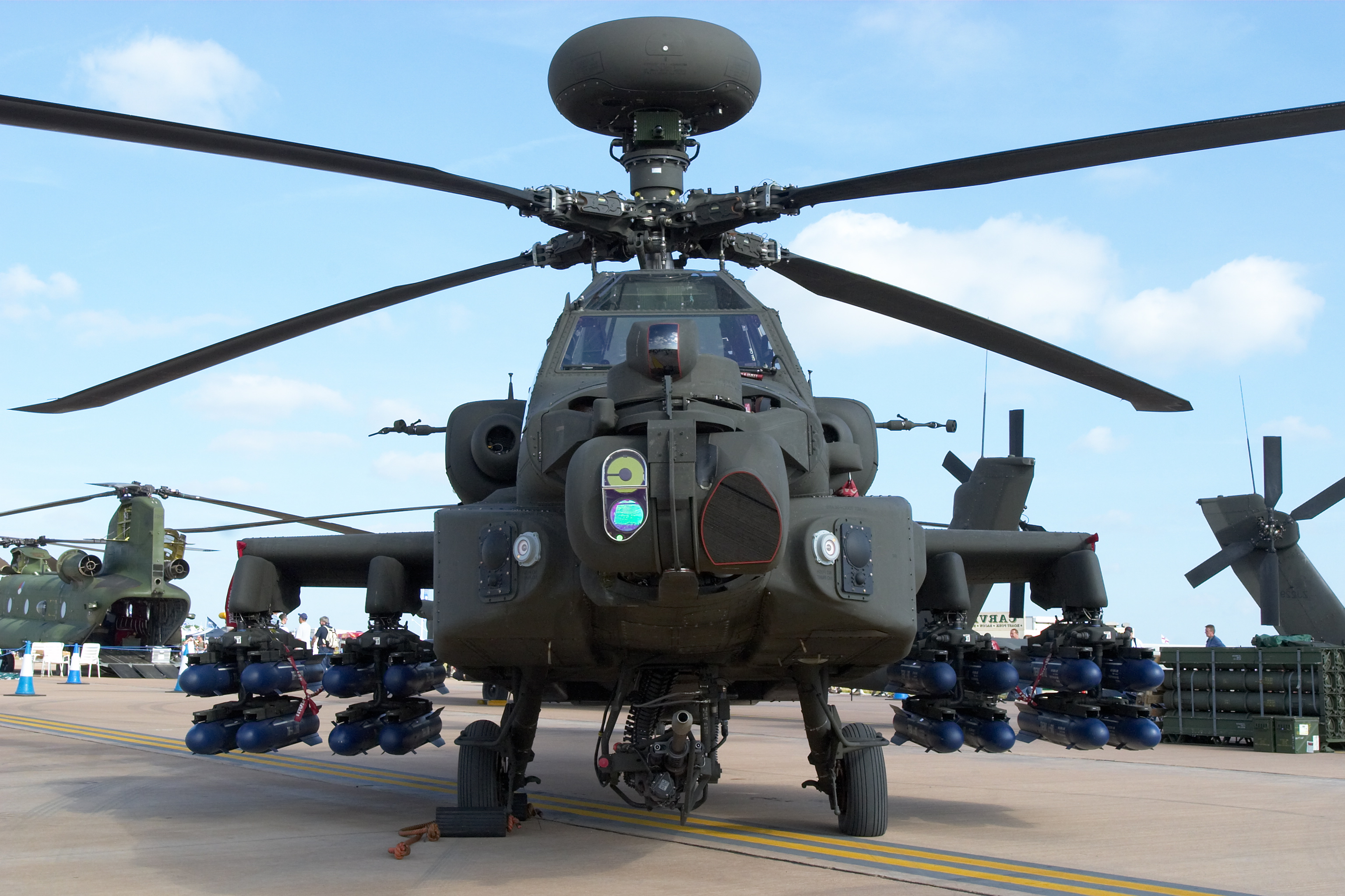military, Helicopters, Aircraft, AH 64 Apache, Boeing Apache AH 64D Wallpaper