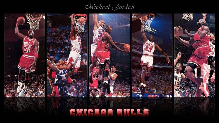 basketball, Michael Jordan, Chciago Bulls, NBA HD Wallpaper Desktop Background