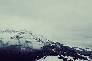 winter, Landscape, Mountain