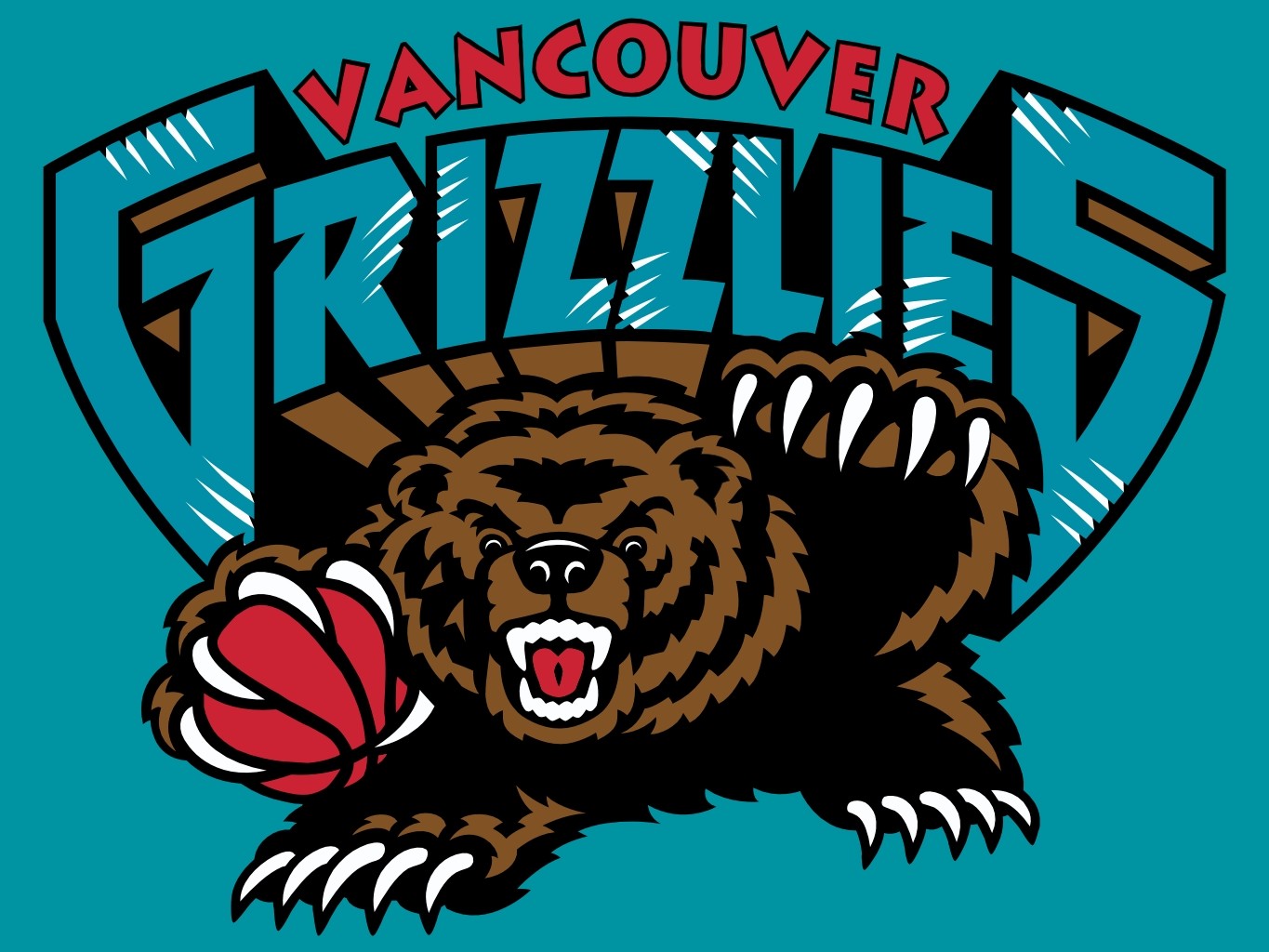 NBA, Basketball, Vancouver Grizzlies, Vancouver, Sports, Grizzly Bear Wallpaper