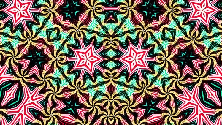 abstract, Kaleidoscope HD Wallpaper Desktop Background