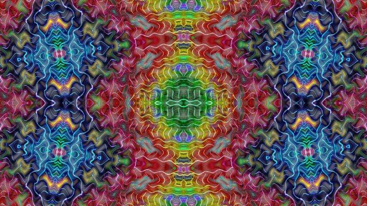 abstract, Kaleidoscope HD Wallpaper Desktop Background