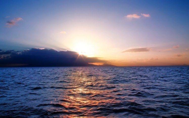 landscape, Nature, Sea, Water, Sunset HD Wallpaper Desktop Background