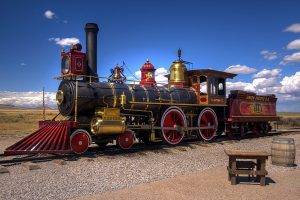 steam Locomotive, Vintage, Train