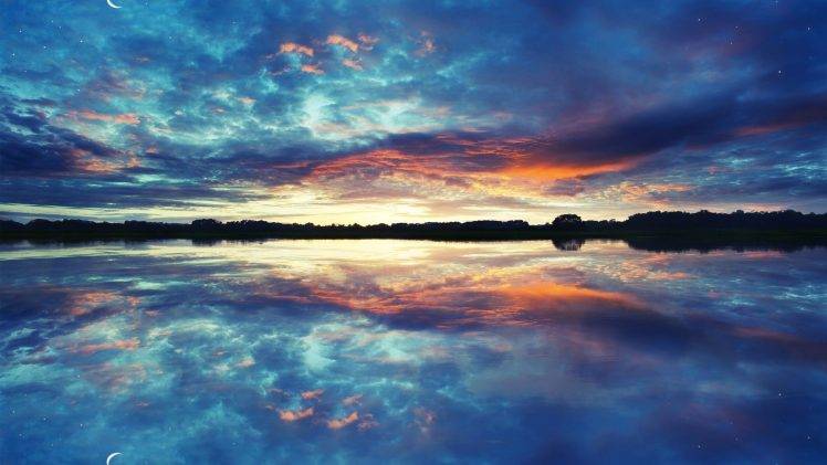 landscape, Lake, Clouds, Reflection, Nature HD Wallpaper Desktop Background