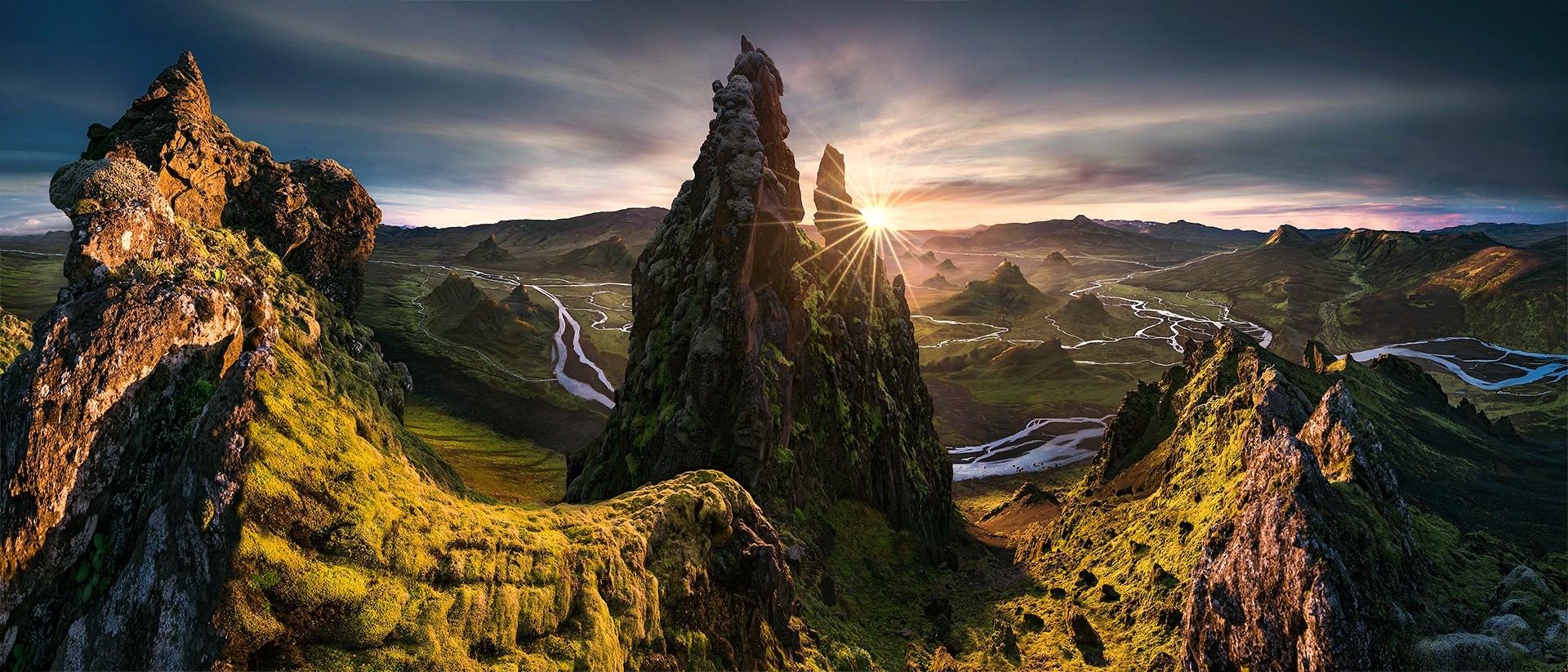 Max Rive, HDR, Landscape, Sunset, River, Mountain, Nature ...