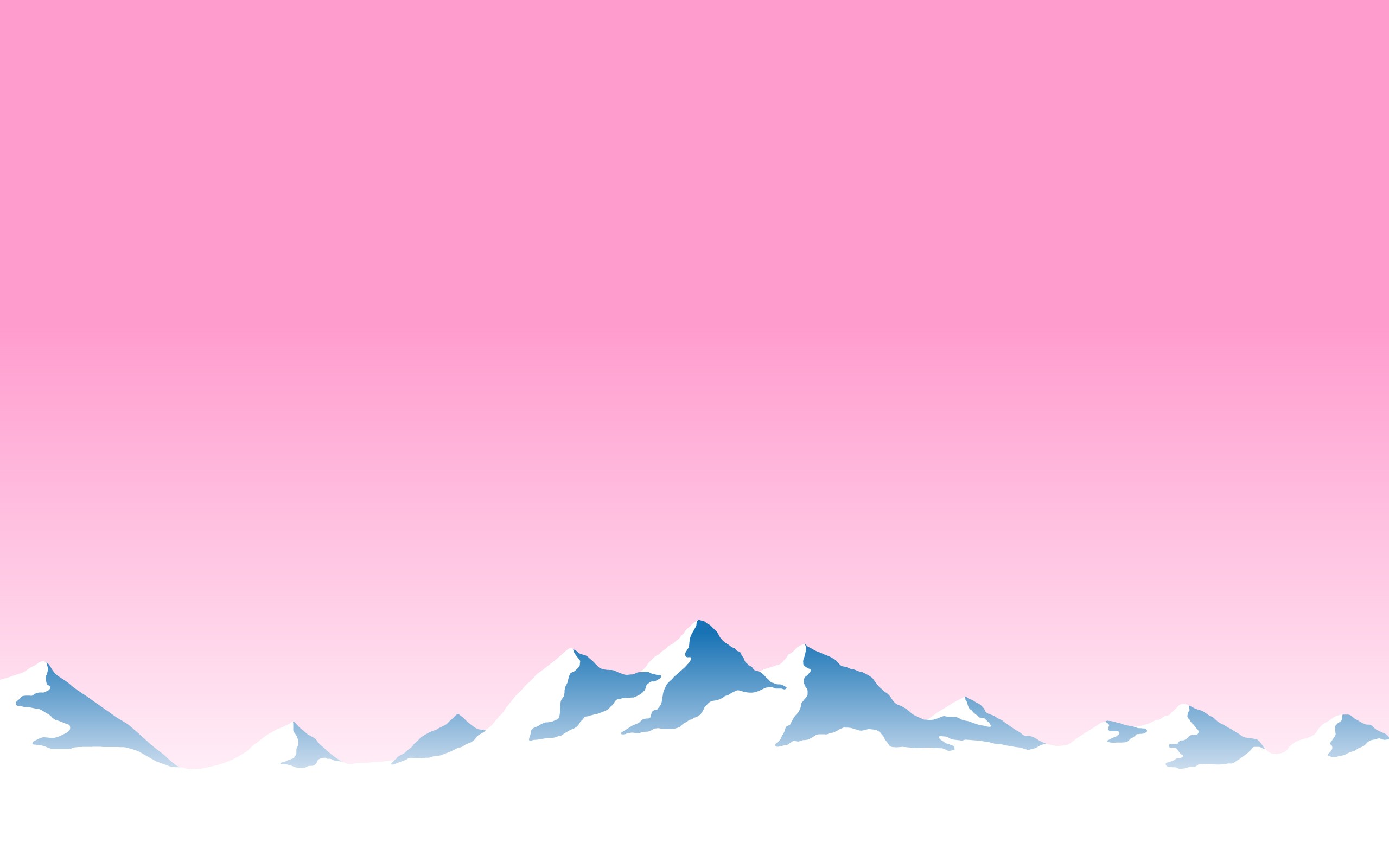 mountain, Pink, Landscape, Evian(Water) Wallpaper