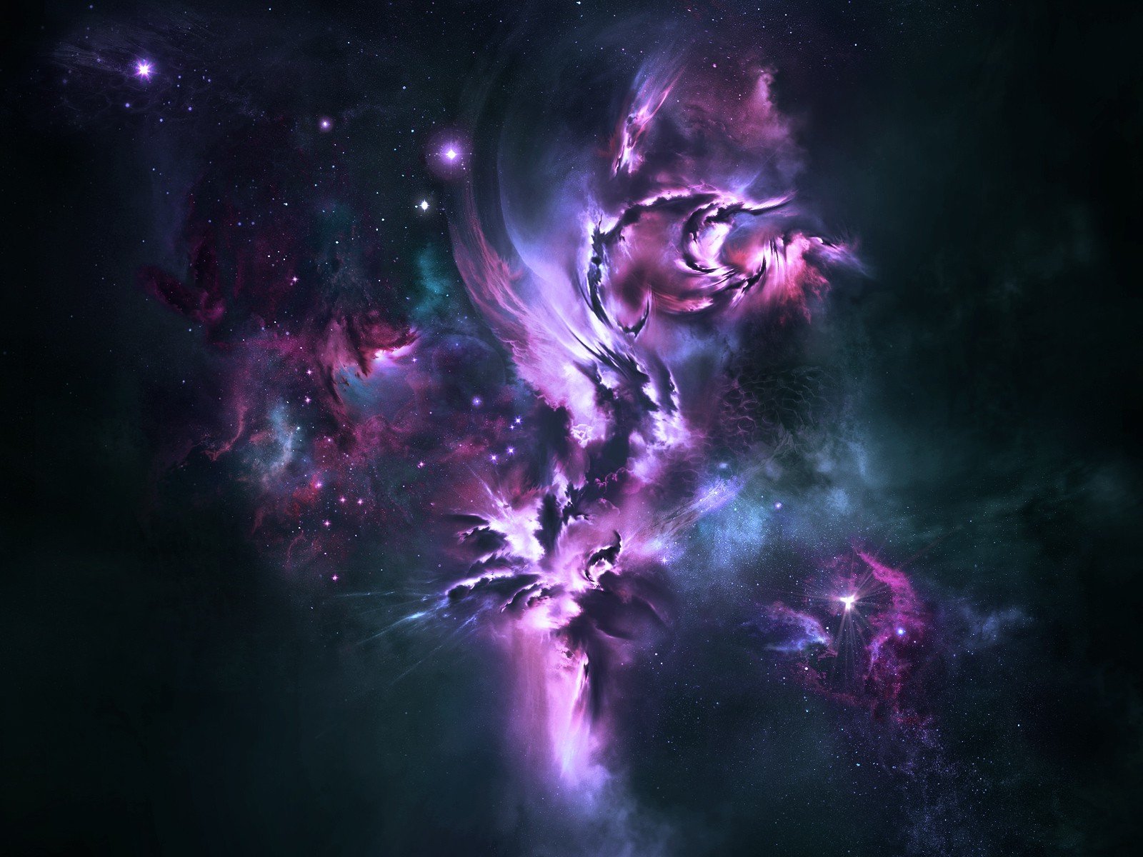 space, Abstract, Space Art Wallpaper