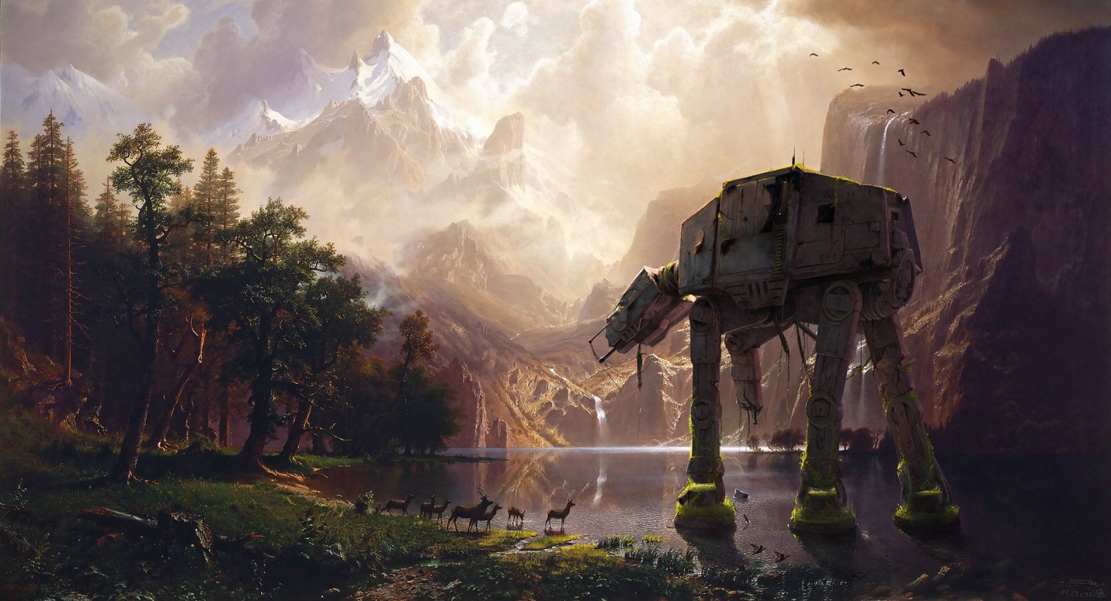 Star Wars, Nature, AT AT Wallpapers HD / Desktop and Mobile Backgrounds