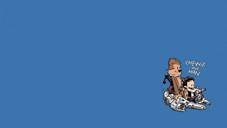 minimalism, Calvin And Hobbes, Star Wars HD Wallpaper Desktop Background