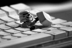 LEGO, Star Wars, Stormtrooper, Humor, White